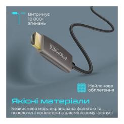 Кабель мультимедийный Promate DisplayPort M to HDMI M 2.0m Фото 5