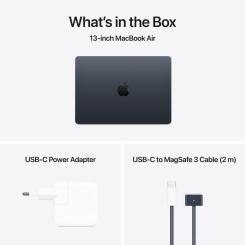 Ноутбук Apple MacBook Air 13 M4 A3240 Midnight Фото 8