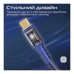 Дата кабель Promate USB-C to USB-C 2.0m Фото 4