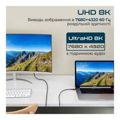 Дата кабель Promate USB-C to USB-C 1.0m Фото 4