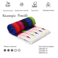 Одеяло Руно вовняна Pencils 140 х 205 Фото 2