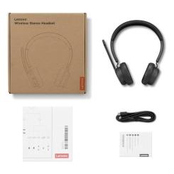 Наушники Lenovo Wireless Stereo Headset Black Фото 2
