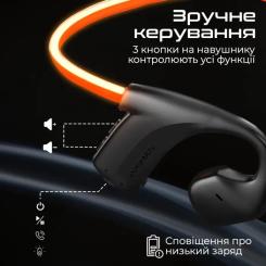 Наушники Promate RippleGlow Black Фото 9