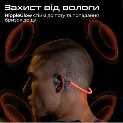 Наушники Promate RippleGlow Black Фото 3