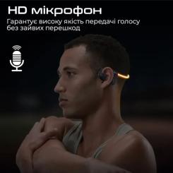 Наушники Promate RippleGlow Black Фото 7