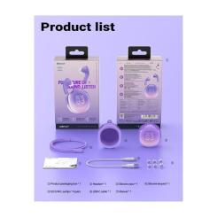 Наушники Acefast T9 Grape Purple Фото 2