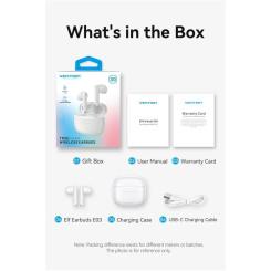 Наушники Vention Elf Earbuds E03 White Фото 1