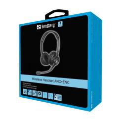 Наушники Sandberg Wireless Headset ANC+ENC Bluetooth Black Фото 4