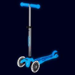 Самокат Micro Mini Deluxe Glow LED Арктичний синій Фото 4