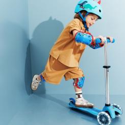 Самокат Micro Mini Deluxe Glow LED Арктичний синій Фото 8