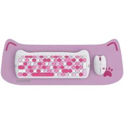 Комплект Canyon HSET-W6 Kitty Edition Wireless UA Pink Фото