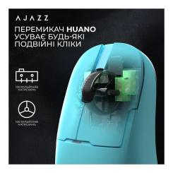 Мышка Ajazz AJ159 APEX Wireless/Bluetooth/USB Blue Фото 11
