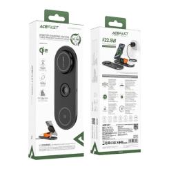 Зарядное устройство Acefast Wireless QI 3in1 15W E19 Qi2 Фото 4