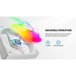 Система жидкостного охлаждения ID-Cooling FX240 INF White Фото 9