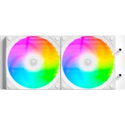 Система жидкостного охлаждения ID-Cooling FX240 INF White Фото 2
