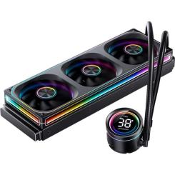 Система жидкостного охлаждения JONSBO TH-360 Black Фото 2