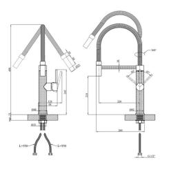 Смеситель Kroner Ersel-SCH03999 Фото 8