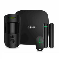 Комплект охранной сигнализации Ajax StarterKit Cam Plus HDR black Фото