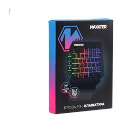 Клавиатура Maxxter KBG-OH-01B-UA USB UA Black Фото 4