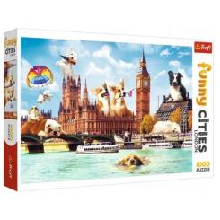 Пазл Trefl Funny Cities Собаки в Лондоне 1000 элементов Фото