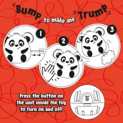 Интерактивная игрушка Windy Bums Зебра Фото 5