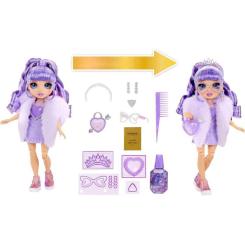 Кукла Rainbow High серии Creative Crystals - Виолетта Фото 3