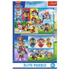 Пазл Trefl Paw Patrol Правила патруля 2x70 Фото 3