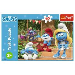 Пазл Trefl The Smurfs Смурфет и Смурфики 30 элементов Фото 2