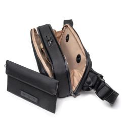 Сумка Pacsafe x SLNT pocket sling Черная Фото 6