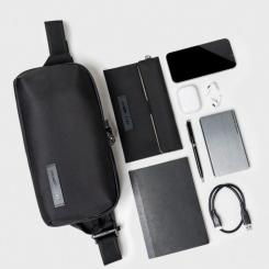 Сумка Pacsafe x SLNT pocket sling Черная Фото 8