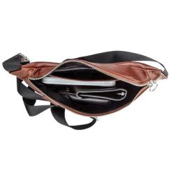 Сумка Grande Pelle Поясная Коричневая Фото 5