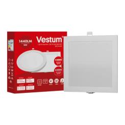 Светильник Vestum LED квадратный 18W 6000K 220V Фото