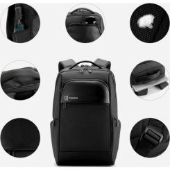 Рюкзак для ноутбука Tavialo 15.6" WARRIOR TD23 black, 23L Фото 8