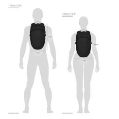 Рюкзак туристический Pacsafe Eco 18L чорний Фото 7