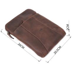 Сумка Shvigel Из винтажной кожи Коричневая Фото 2