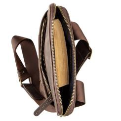 Сумка Shvigel Из винтажной кожи Коричневая Фото 5