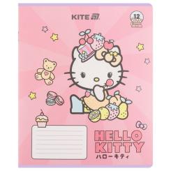 Тетрадь Kite Hello Kitty, 12 листов, линия Фото 5
