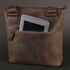 Сумка Shvigel Из винтажной кожи Коричневая Фото 6