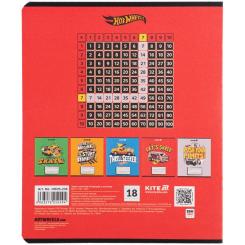 Тетрадь Kite Hot Wheels, 18 аркушів, клітинка Фото 10