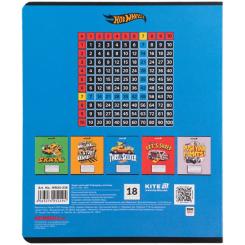 Тетрадь Kite Hot Wheels, 18 аркушів, клітинка Фото 8