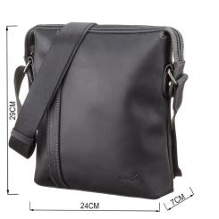 Сумка Shvigel Кожаная Черная Фото 2