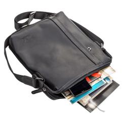 Сумка Shvigel Кожаная Черная Фото 4