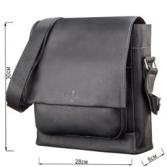 Сумка Shvigel Кожаная Черная Фото 2