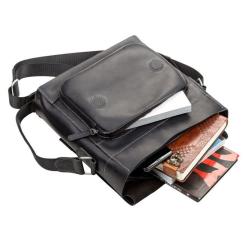 Сумка Shvigel Кожаная Черная Фото 4