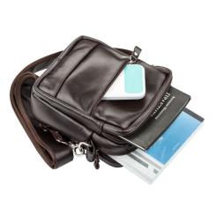 Сумка Shvigel Кожаная Коричневая Фото 2