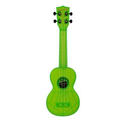 Укулеле Kala Waterman Fluorescent Green Soprano Ukulele Фото 1