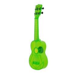 Укулеле Kala Waterman Fluorescent Green Soprano Ukulele Фото 3