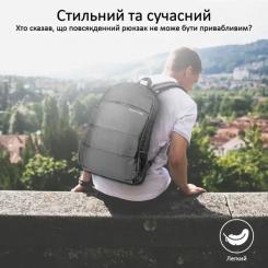 Рюкзак для ноутбука Promate 15.6" Alpha-BP black Фото 1