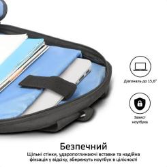 Рюкзак для ноутбука Promate 15.6" Alpha-BP black Фото 2
