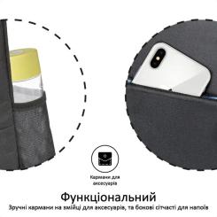 Рюкзак для ноутбука Promate 15.6" Alpha-BP black Фото 3